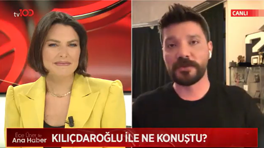 Oğuzhan Uğur, Kılıçdaroğlu ve Mansur Yavaş'la ne konuştuğunu canlı yayında Ece Üner'e anlattı