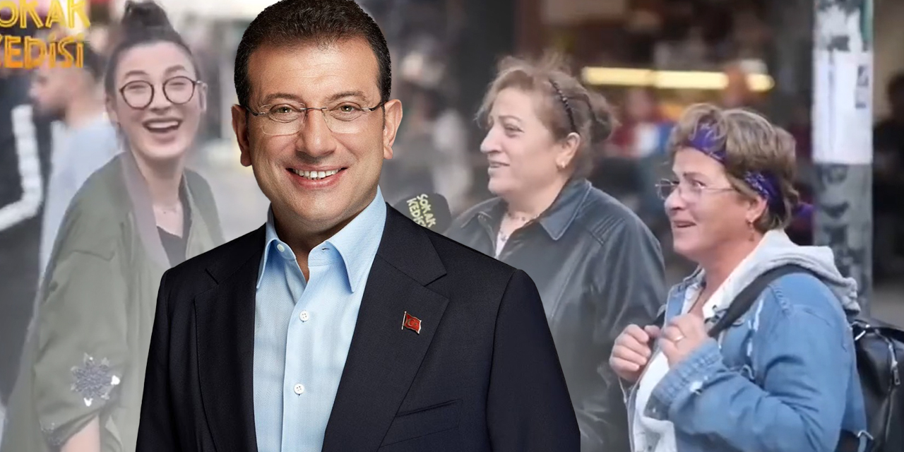 Sokak röportajında Ekrem İmamoğlu ile ilgili olay yorum... Bugüne kadar böylesi duyulmadı!
