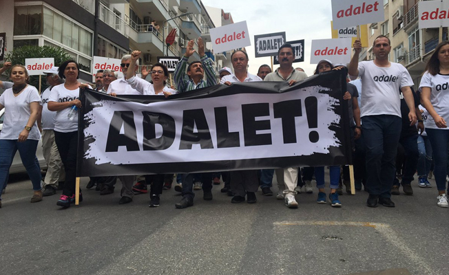 İzmir'den Adalet Yürüyüşü'ne selam: Bekle bizi İstanbul