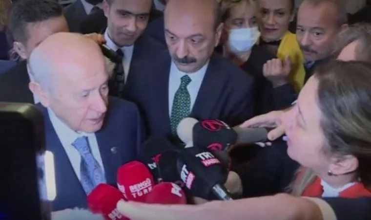 Bahçeli, soru soran gazeteciyi azarlamıştı: MHP’den açıklama