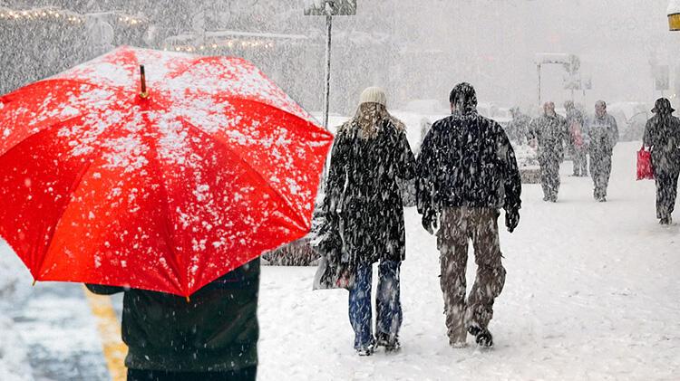 Meteoroloji'den 15 il için "sarı", 6 il için "turuncu" kodlu uyarı! Beklenen kar geliyor