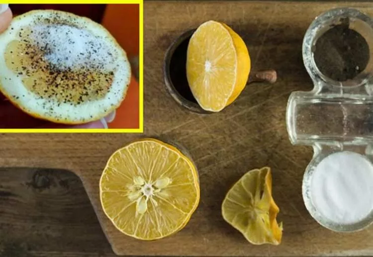 Limon, tuz ve karabiber mucizesi! Bu şekilde kullanırsanız...