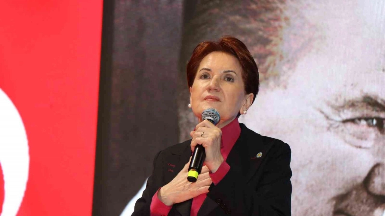 İYİ Parti Genel Başkanı Meral Akşener: "Ben bedavadan başbakanlık istemiyorum"
