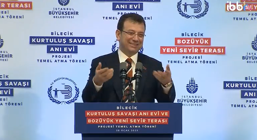 Ekrem İmamoğlu'ndan vali azarlayan Erdoğan taklidi! İşte böyle tiye aldı...