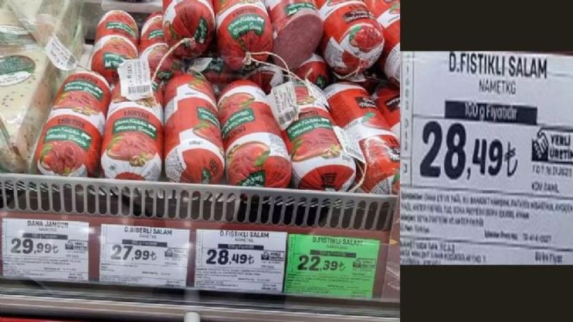 Artan fiyatlar sonrası marketlerde etiket oyunu