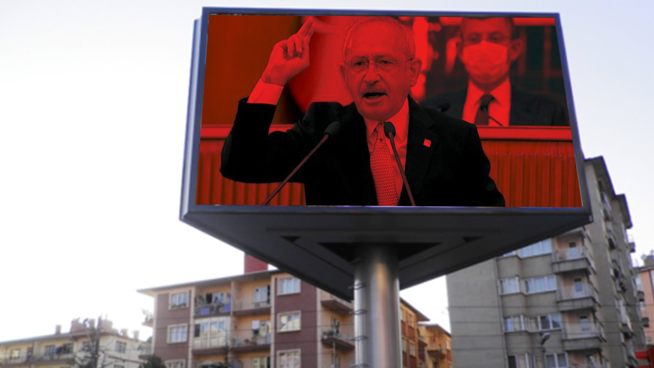 Kılıçdaroğlu'ndan "dev dijital pano" vaadi: "Durmayacağım!"