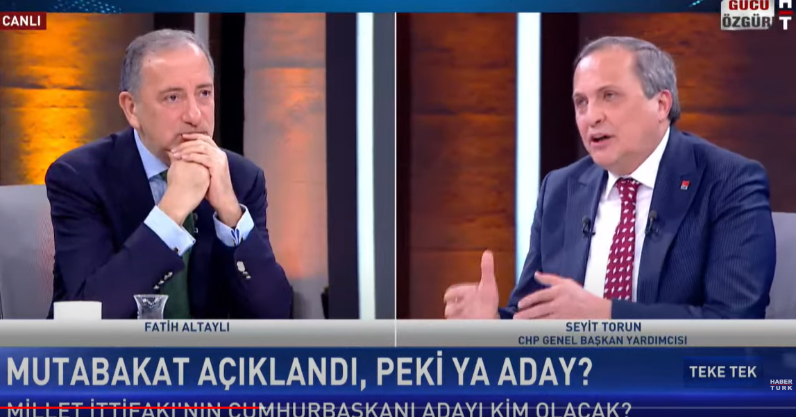 İşte Millet İttifakı'nın adayı açıklamamasının nedeni! CHP'li isim canlı yayında Fatih Altaylı'ya açıkladı