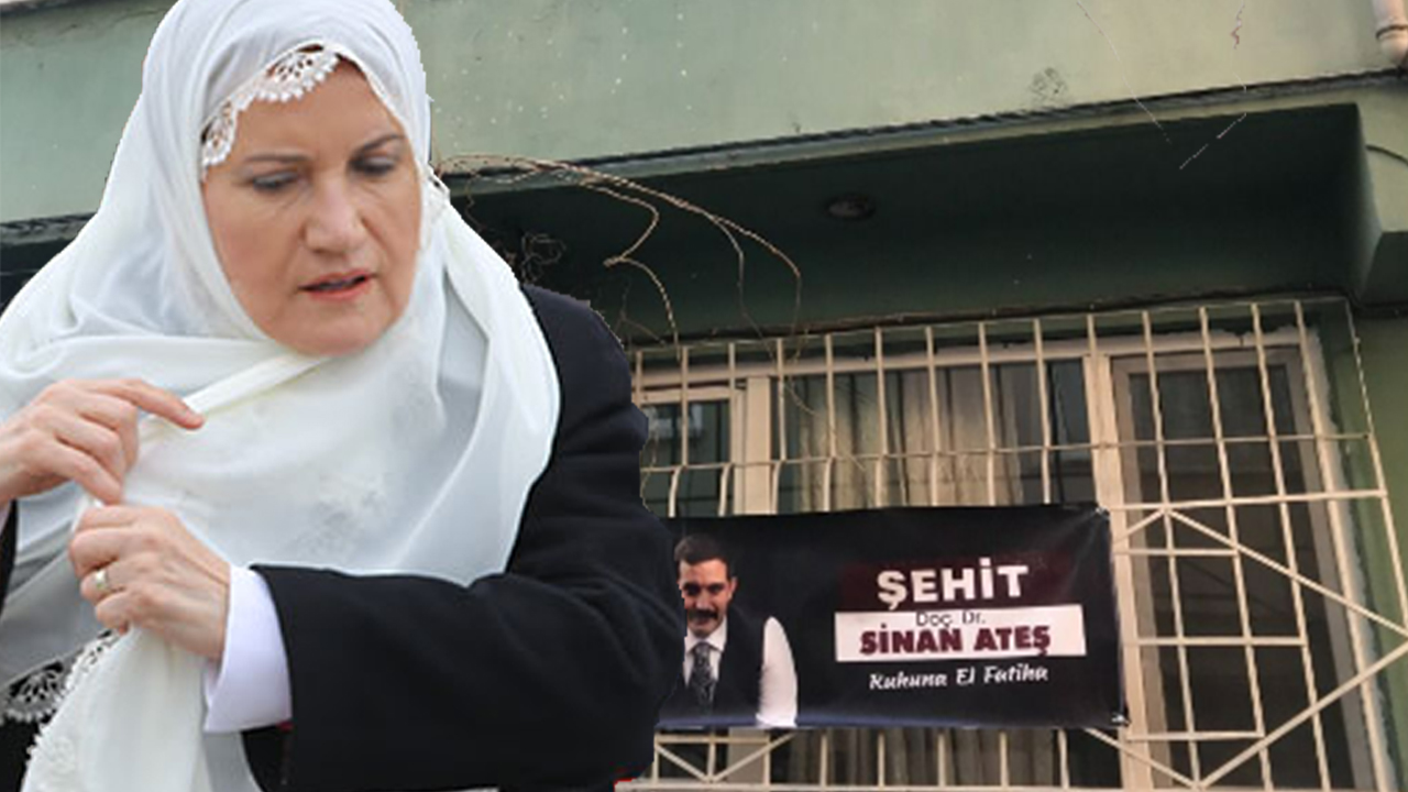 Meral Akşener'den Sinan Ateş'in ailesine ziyaret