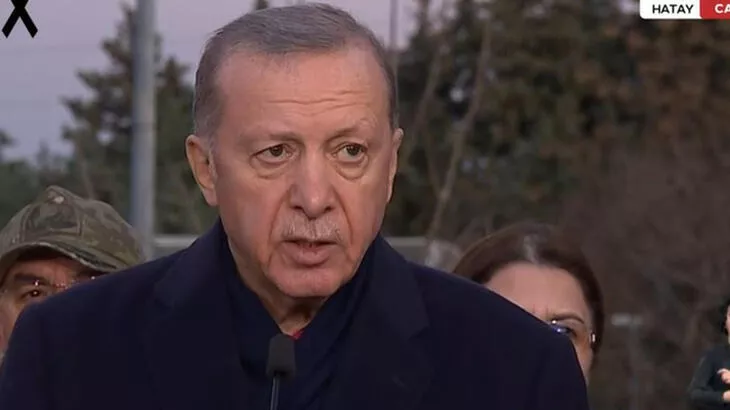 Erdoğan Hatay'da konuştu! Can kaybı 9 bin 57'ye yükseldi