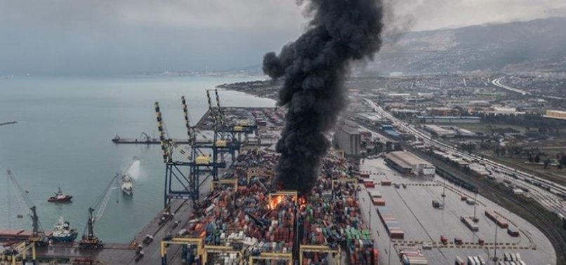 İskenderun Limanı'ndaki yangın ile ilgili yeni gelişme