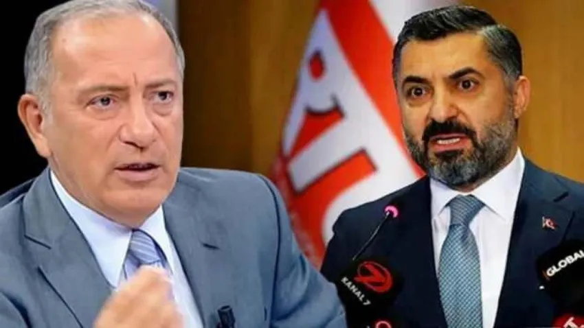 Fatih Altaylı'dan 'manipülasyon peşinde' diyen RTÜK Başkanı Şahin'e tepki