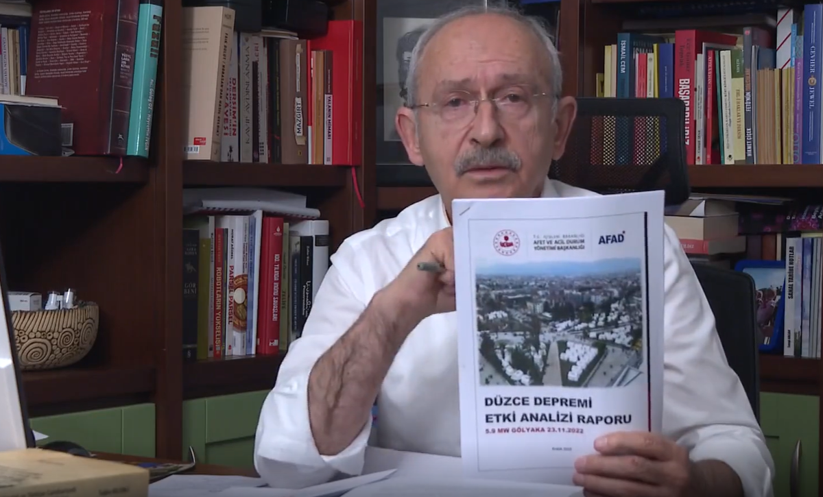 Kılıçdaroğlu, AFAD raporuyla seslendi: "Erdoğan, seninle sonuna kadar mücadele edeceğiz. Bizim de kader planımızda bu varmış"