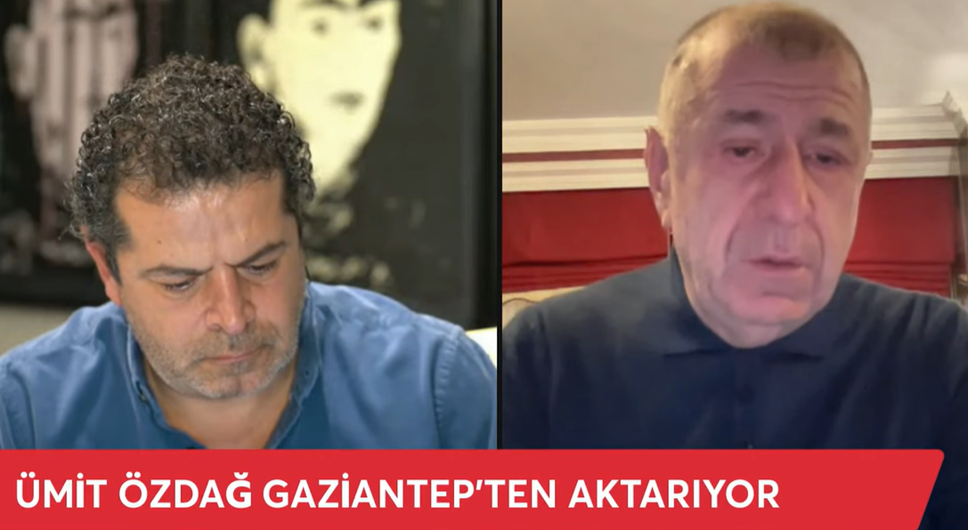 Ümit Özdağ, Cüneyt Özdemir'e konuştu: "Halk AFAD ve Kızılay'a güvenmiyor"