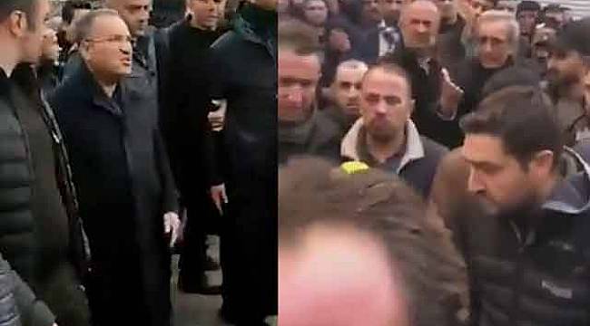 Diyarbakır'a giden Bakan Bozdağ ve AKP'li Eronat depremzedeler tarafından yuhalandı