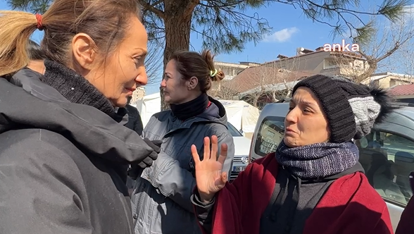 Gaziantepli afetzede kadın: "Canlının çıkacağı an AFAD geldi, biz çıkardık dediler"
