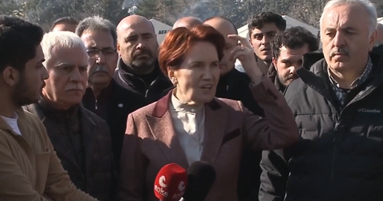 Meral Akşener, depremin vurduğu Gaziantep'te uyardı: "KYK yurtlarından çocuklar dışarı atılıyor, paraları var mı belli değil"