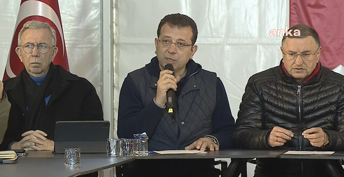 Ekrem İmamoğlu: "Asrın felaketi mi asrın ihmali mi bunu elbette sorgulayacağız"