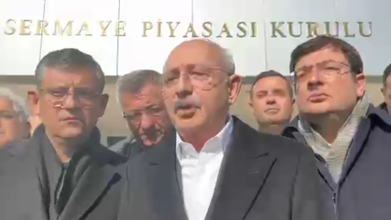 Kılıçdaroğlu SPK önüne gitti: "Soyguna izin vermeyeceğiz, seyirci kalmayacağız"