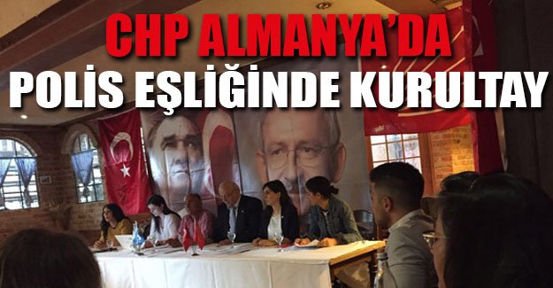 CHP Kurultayı polis eşliğinde yapıldı!