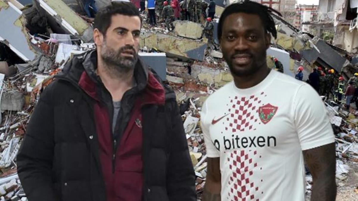 Hataysporlu Atsu hala enkaz altında! Menajerinden arama kurtarma çalışmalarına tepki