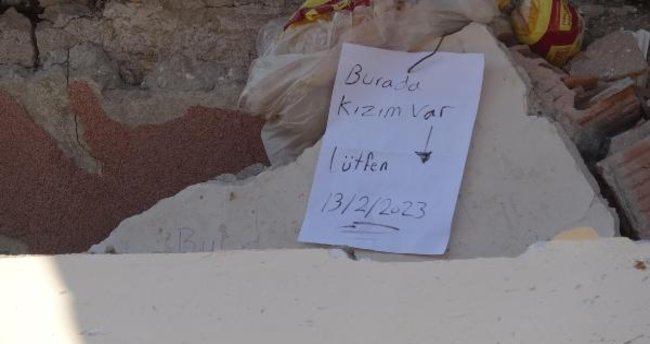 Enkaza bırakılan not duygulandırdı