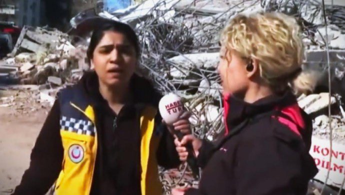 Canlı yayında hükümete tepki göstermişti! O sağlıkçının evine polis gitti