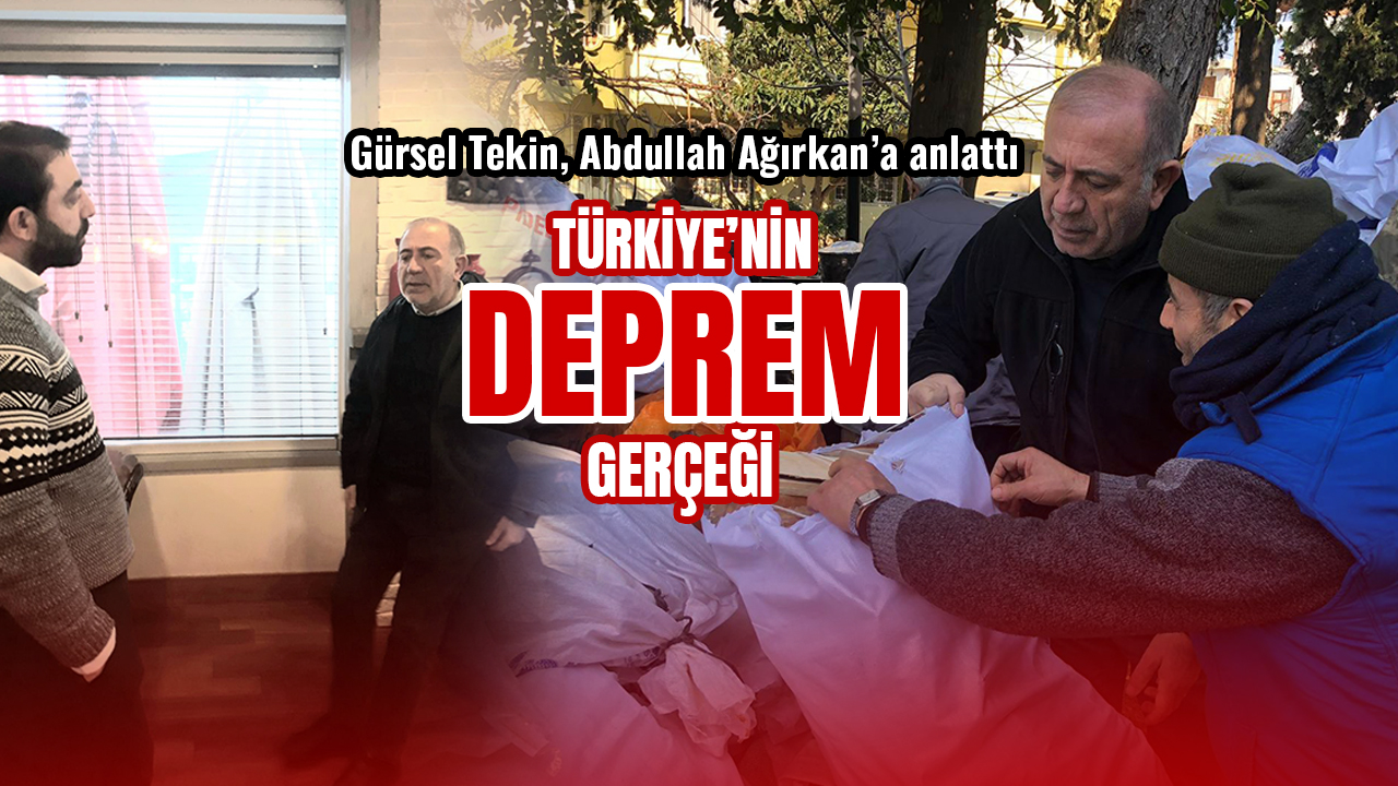 Gürsel Tekin: "Beton lobisi sorgulanmalı"
