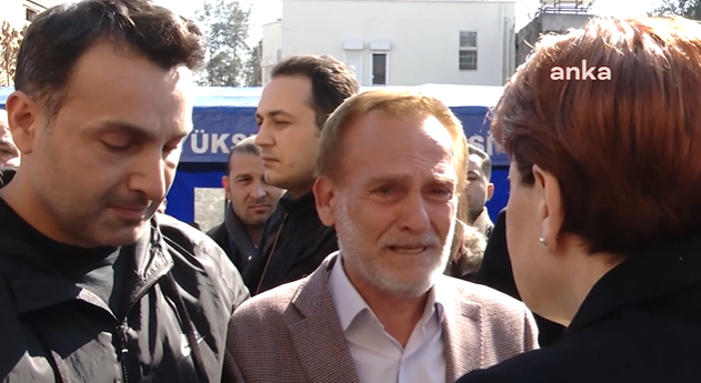 Meral Akşener'in ziyaret ettiği Adanalı depremzede gözyaşlarını tutamadı: "Bir ailem gitti"