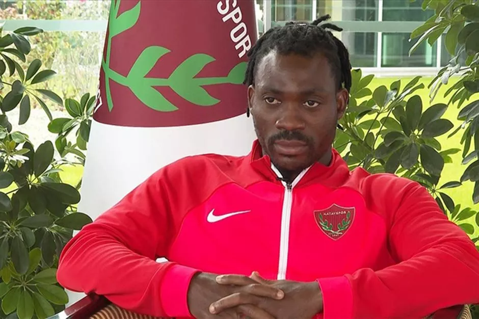 Hataysporlu futbolcu Christian Atsu'dan acı haber