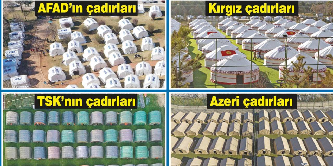 AFAD'ın çadırları tartışma konusu oldu: "Daha çadır kenti nizami kuramıyoruz"