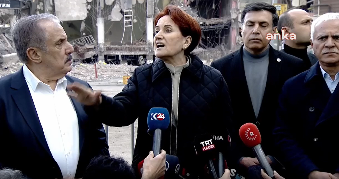 Meral Akşener, depremin vurduğu Diyarbakır'dan hükümete seslendi: "Bıktık!"