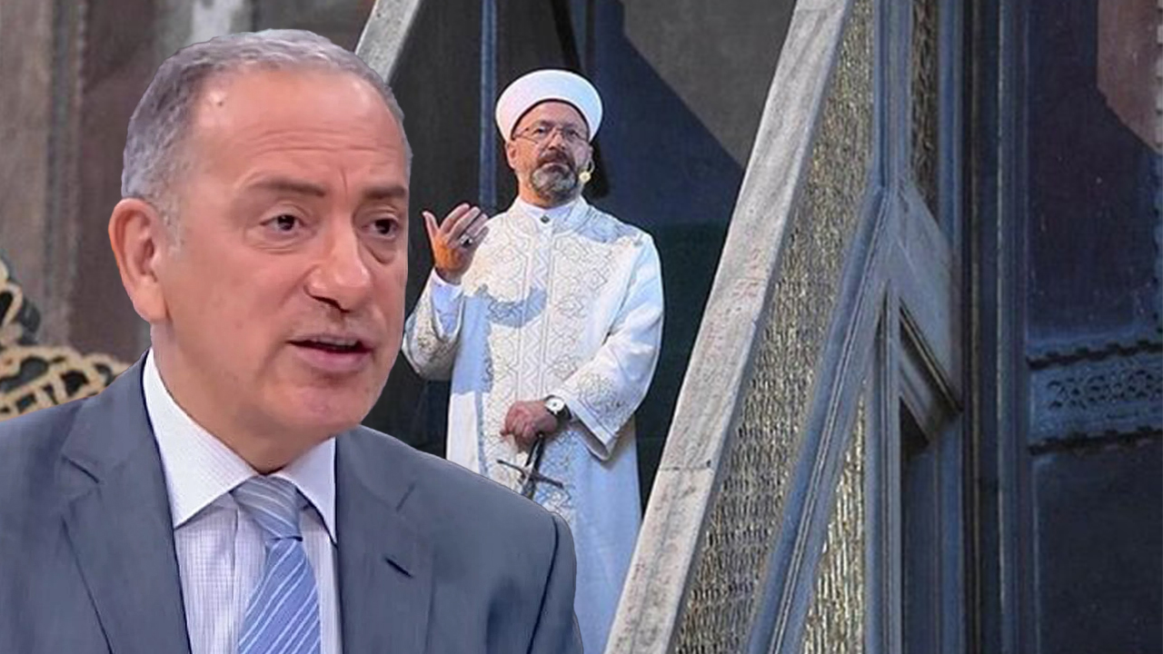 Fatih Altaylı'dan Diyanet'e fotoğraflı "Kasımpaşa" yanıtı