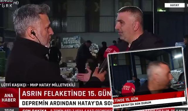Deprem sırasında kaçan MHP'li Kaşıkçı: 'Vicdanınız kurusun'