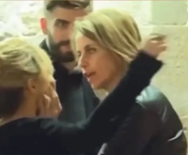 Pique'nin annesinin Shakira'ya şiddet uyguladığı görüntüler 'pes' dedirtti