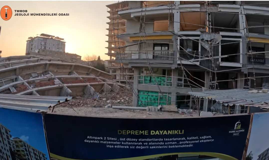 Jeoloji Mühendisleri Odası Hatay'da yıkılan "depreme dayanıklı" binaları inceledi! "Size her anın tadını çıkarmak kalır"