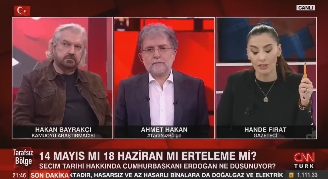 Hande Fırat'tan seçim tarihiyle ilgili skandal gaf: "YSK yetkilileri ile..."
