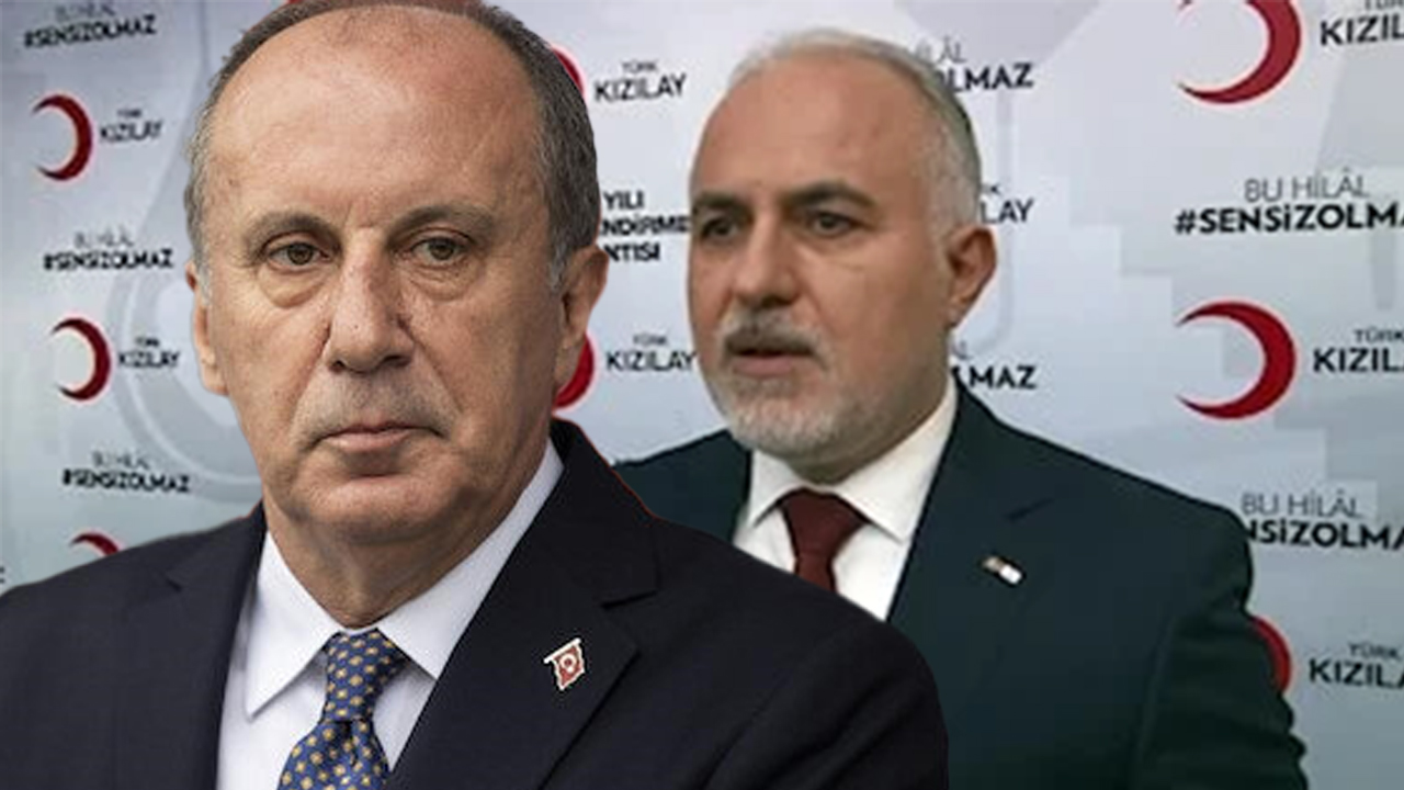 Muharrem İnce'den Kızılay yönetimine: "Bu açıkça vatan hainliğidir"
