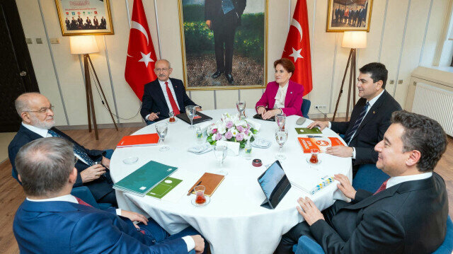 Altılı Masa'nın çalışma takvimi belli oldu: Sırada vekil listeleri var