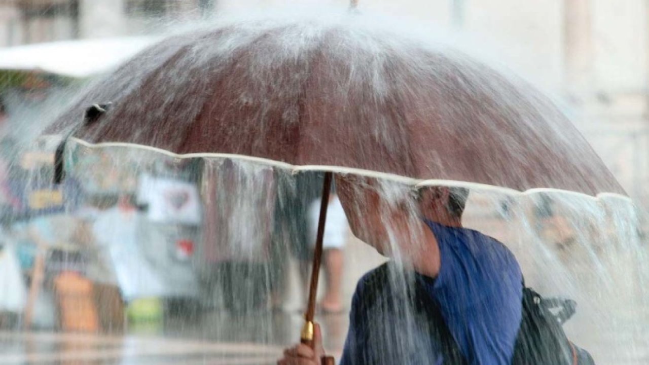 Meteoroloji'den sağanak yağış uyarısı!