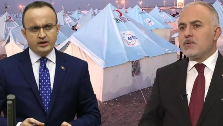 AKP'li Turan: Kızılay keşke afet gününde çadır satmasaydı