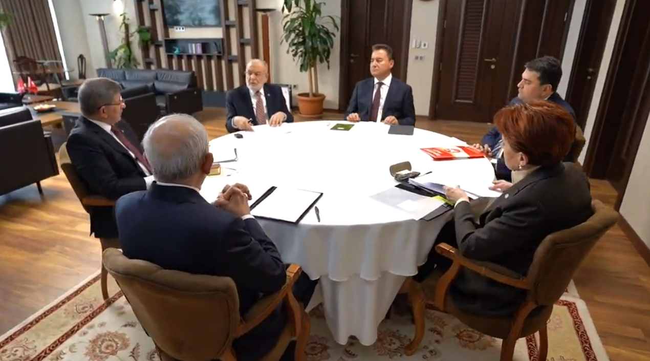 Altılı masanın bildirisinde ıslak imza detayı! Aday belli mi? CHP'li Muharrem Erkek açıkladı