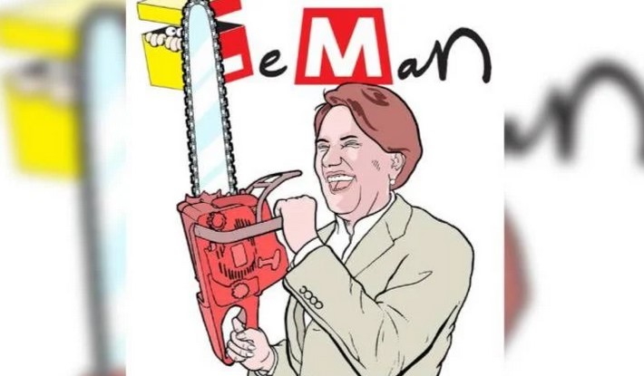 LeMan'dan Meral Akşener kapağı: "Testere Meral"