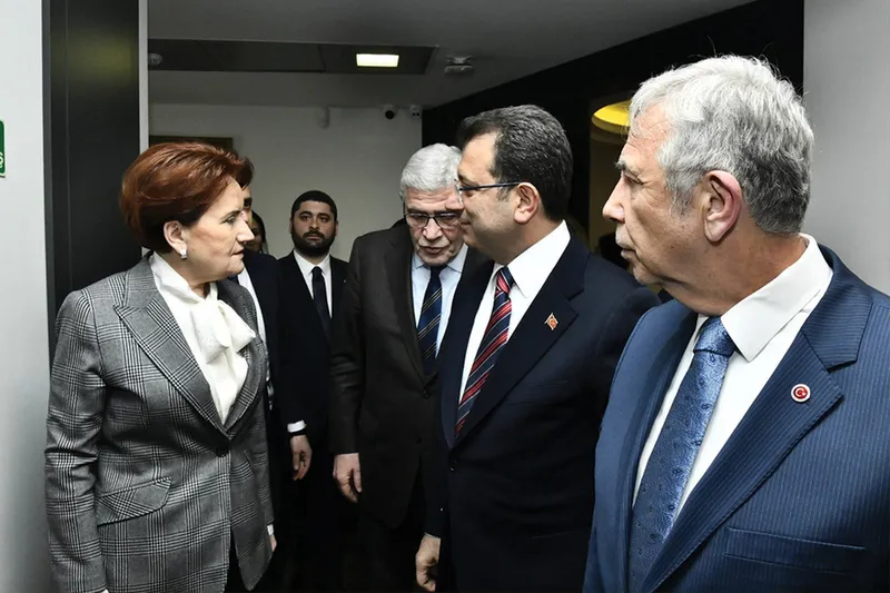 Formül böyle bulunmuş! Yavaş ve İmamoğlu'ndan dün gece Akşener'e ziyaret