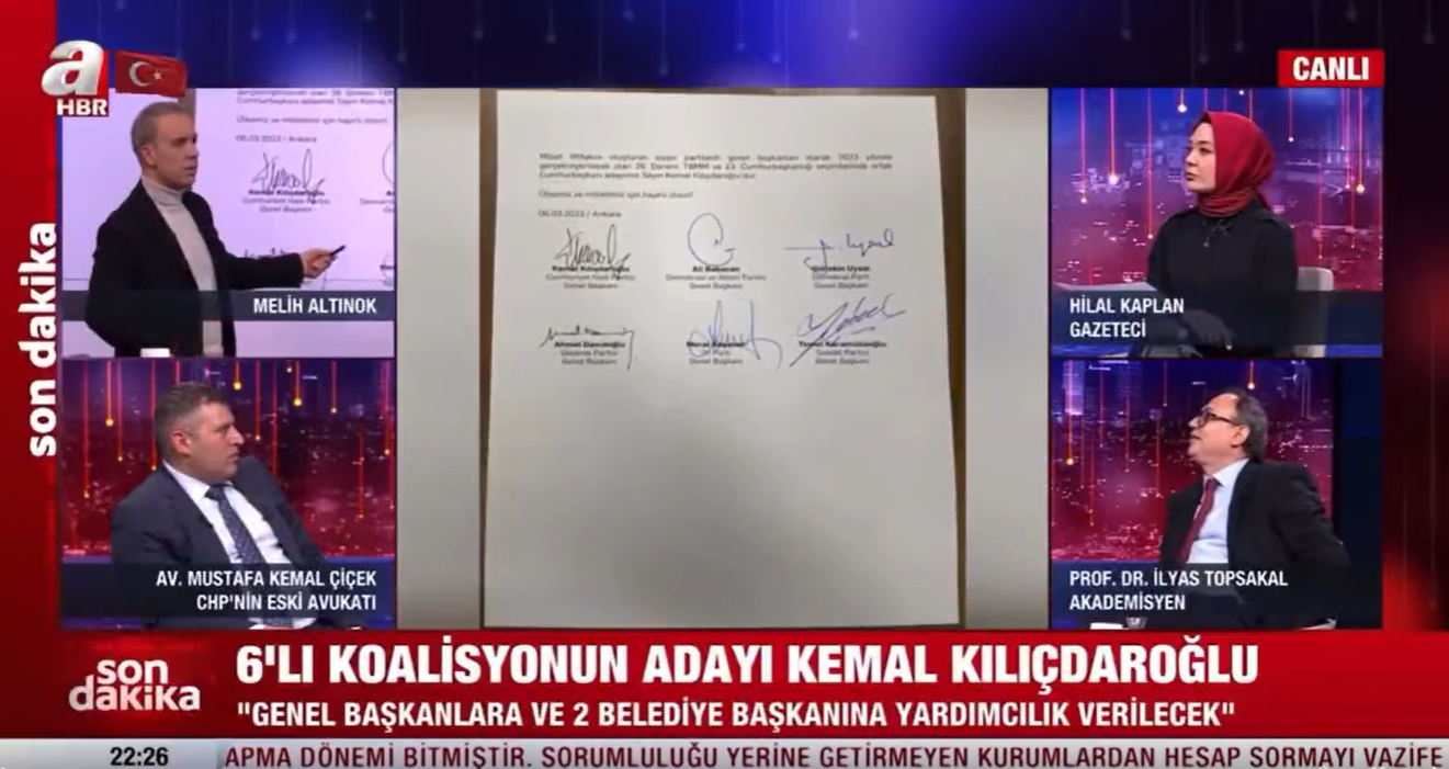 A Haber'de tuhaf imza tartışması!