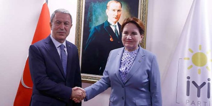 Hulusi Akar'dan Meral Akşener'e gizli ziyaret iddiası