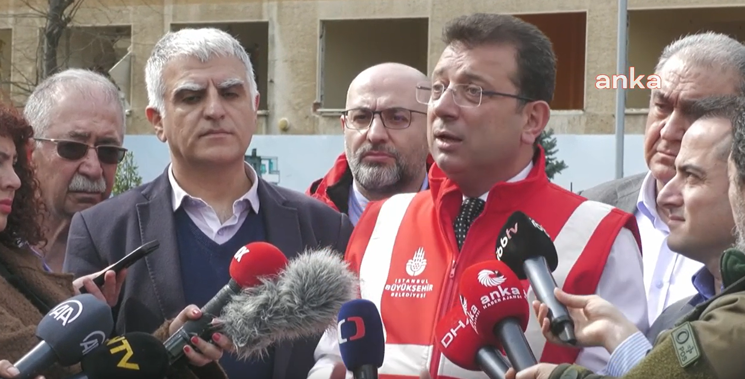 Ekrem İmamoğlu'ndan bakanlıklara deprem çağrısı: "Bu işin seçim takvimiyle ilgisi yoktur"