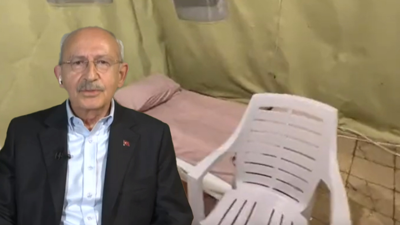 Kemal Kılıçdaroğlu deprem çadırından canlı yayına bağlandı! Geceyi o çadırda geçirecek