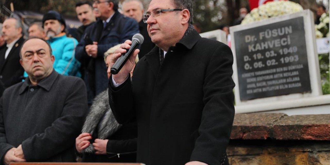 Devlet Eski Bakanı Adnan Kahveci, Vefatının 30’uncu Yıl Dönümünde Kartal’da Anıldı