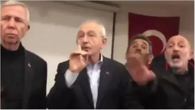 Kılıçdaroğlu deprem bölgesinde lehine atılan sloganı susturdu