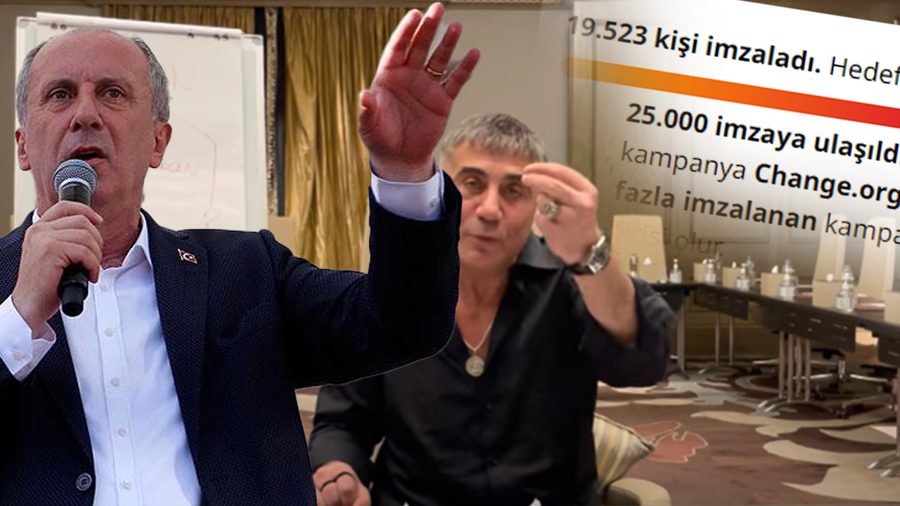 Muharrem İnce'den Sedat Peker paylaşımı!
